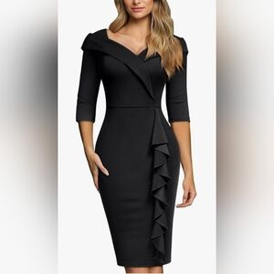 AISIZE Vintage Pencil Dress Size Large